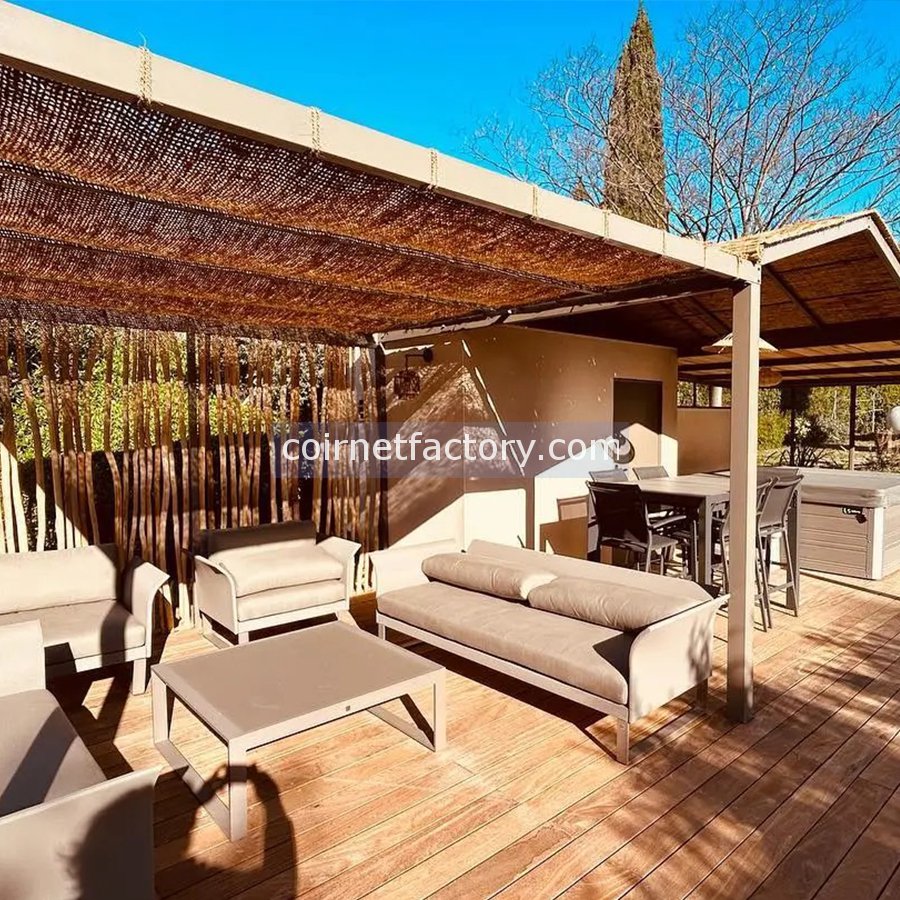 Coir Net Factory Coco Pergola